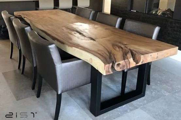قیمت میز ناهار خوری چوب و فلز چقدر است؟