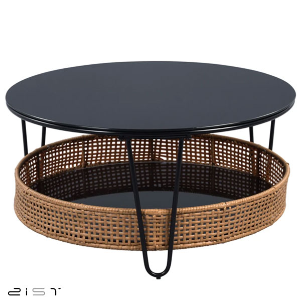یکی دیگر از انواع مدل‌های میز جلو مبلی مینیمال می‌توان به میز جلو مبلی فلزی اشاره کرد